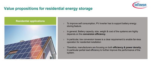 英飞凌专家深度解读 户用储能市场增长前景广阔，三大未来发展方向引关注